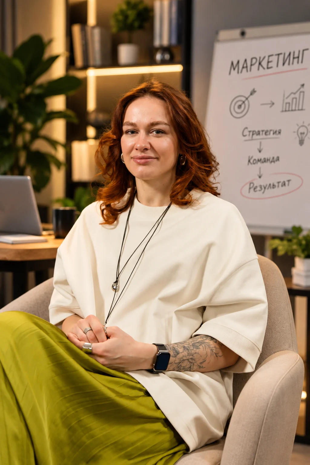 Анна Терехова — маркетолог, ex-CMO, бизнес-трекер и преподаватель курса